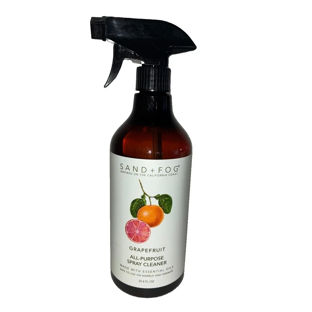 Sand + Fog Spray Cleaner Grapefruit 25.4Oz Plant-Based Biodegradible Lot Of 3